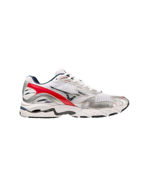 Mizuno Wave Rider 10 - Белый/Синий Insignia/Ярко-красный D1GA210408 [Отправка из Кореи] 100% Оригинал