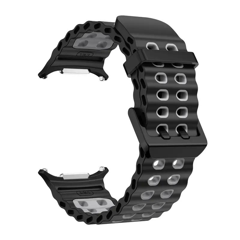 Ремешок для Samsung Galaxy Watch 8/8 classic/Ultra 47мм 44мм 40мм 46мм браслет запястья Морской спортивный браслет ремешок Galaxy Watch 8