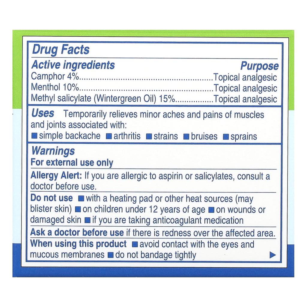 Earth's Care Pain Relief Ointment, Triple Action, 71G(2.5Oz)