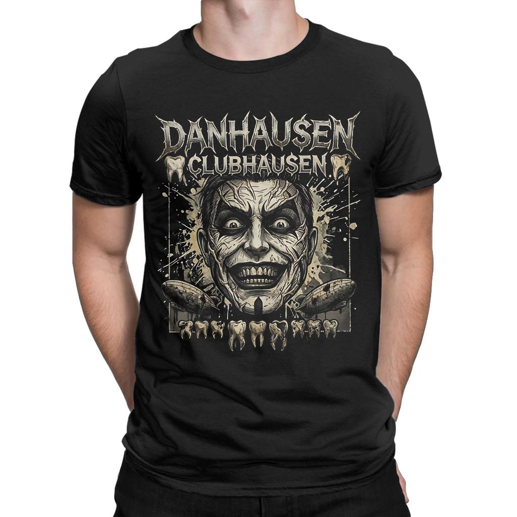 Унисекс Женская Футболка Danhausen Рестлер Хлопок Новое Поступление Футболки Топ Одежда