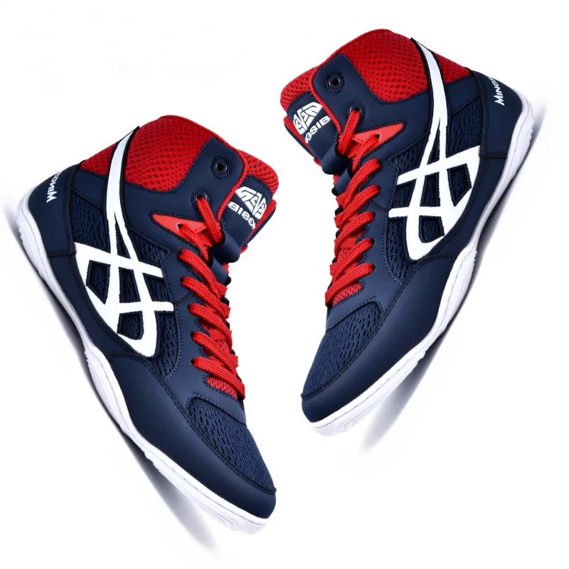 Новые мужские борцовские туфли, дышащая борцовская одежда для мужчин, размер 35-46, летные кроссовки мужские