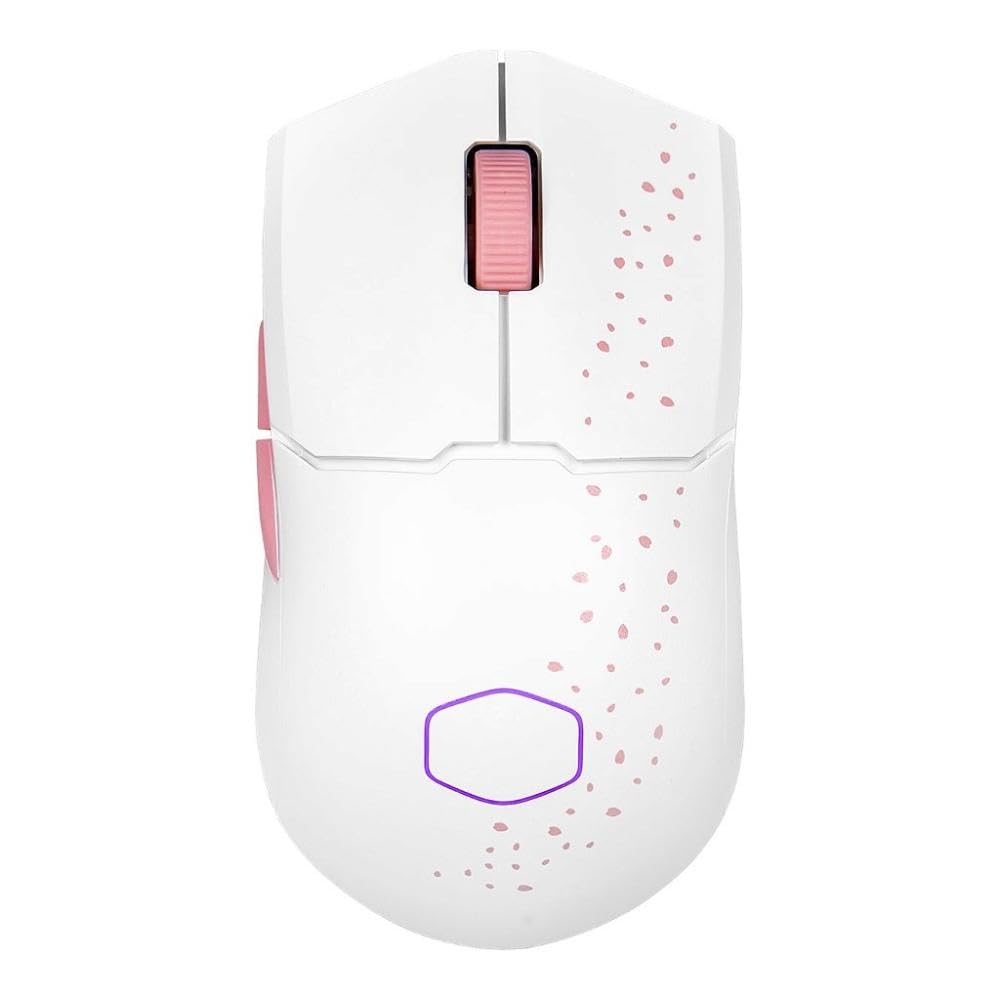 Cooler Master MM712 Hybrid Mouse Sakura Limited Hybrid Lightweight Gaming 2023 Sakura MS635 Edition, Wired/Wireless Mouse, Model, MM-712-WWOH2