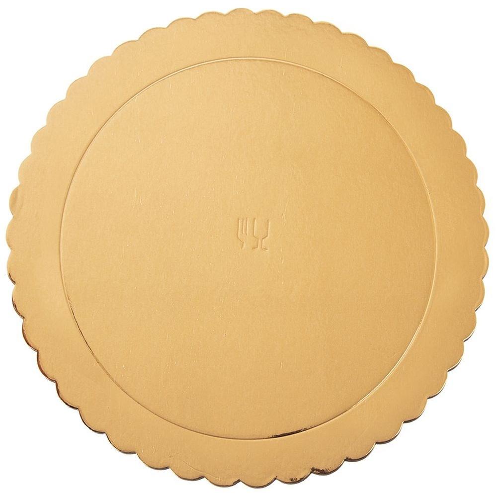 Gold Round Cake Board 32cm