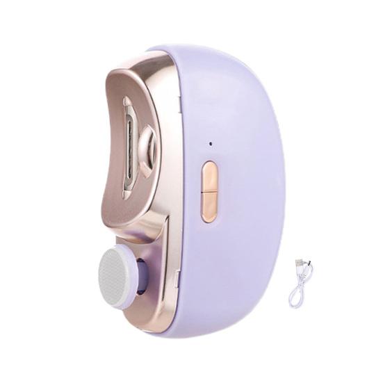 Electric Automatic Nail Clipper with Light Rechargeable Fingernail Trimmer Nail Clipper for Smooth And Safe Manicures