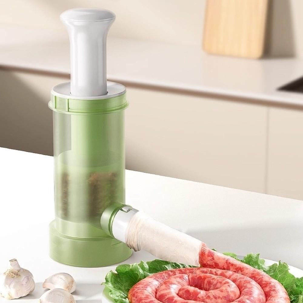 Ручная колбасная машина пищевого класса большой вместимости, набор для набивки мяса, инструмент для набивки колбас, приготовление