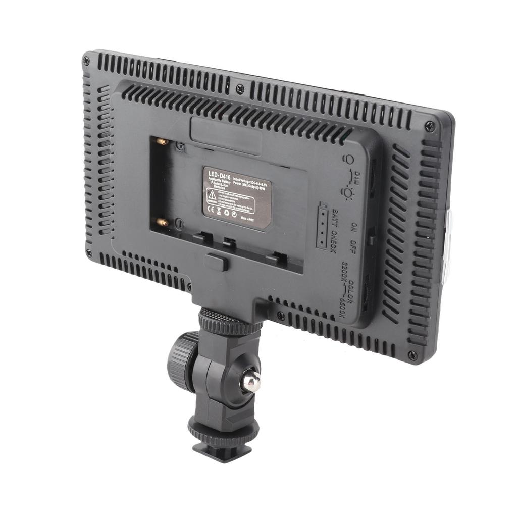 30 Вт 416 светодиодов Плоская панельная лампа заполняющего света Фотографическая панель освещения Студийный заполняющий свет для прямых трансляций Фото