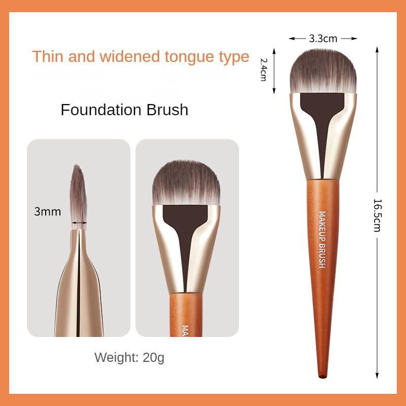 1 шт. профессиональная супертонкая тональная основа, консилер, кремовая кисть для макияжа, жидкая основа, кисть для макияжа, инструменты для макияжа