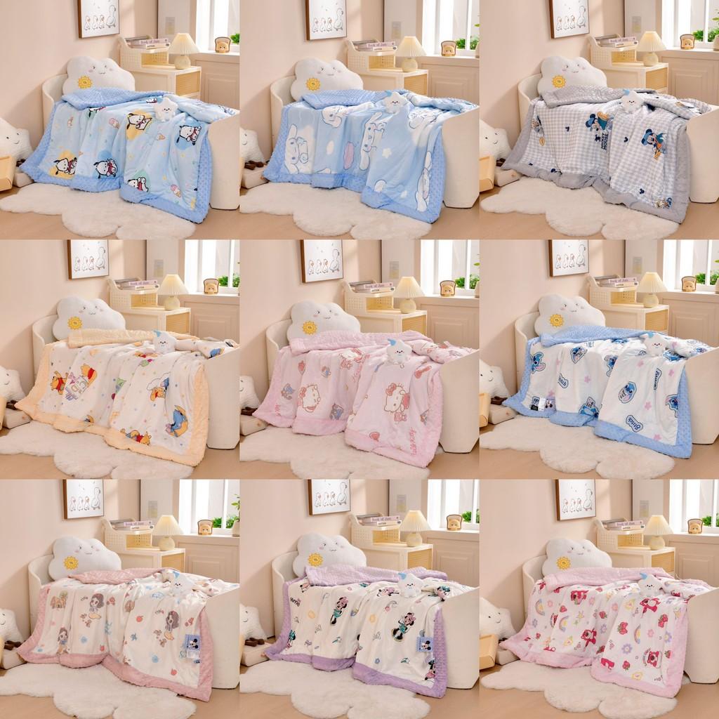 Sanrio Summer Cooling Childrens Quilt With Breathable Fabric For Kids Bedtime Comfort