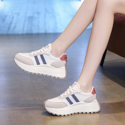 Новые кроссовки Форрест Гамп женские весенние студенческие спортивные кроссовки для бега повседневная обувь на высокой толстой подошве