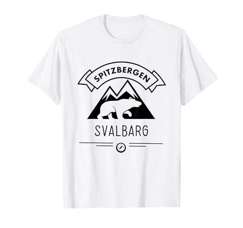 Svalbard Spitzbergen Shirt I Polar Bear Glacier Gift Idea T-Shirt