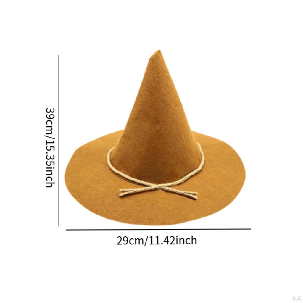 Хэллоуин Шляпа Пугала Новинка Остроконечная для Маскарада Фестиваля Карнавала