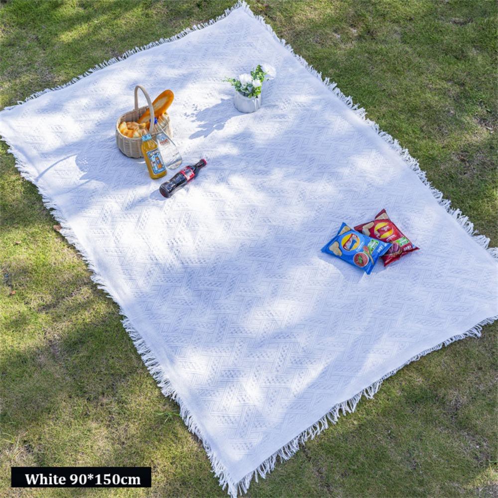 90*90cm/90*150cm/90*180cm Moisture-Proof Mat White Outdoor Camping Blanket High Quality Floor Mat