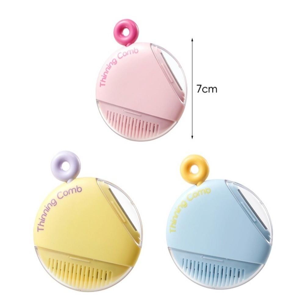 Portable Baby Haircut Comb Round Eyebrow Razor Shaver for Trim Bangs And Broken Hair Bangs