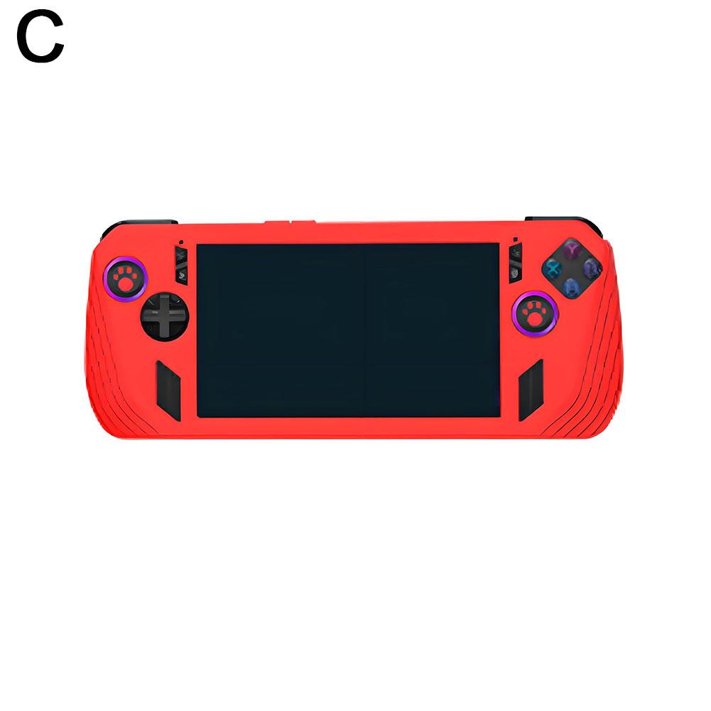 Для ASUS ROG Ally X силиконовый игровой чехол для портативных игровых приставок мягкий нескользящий защитный чехол для игровой консоли эргономичный пылезащитный