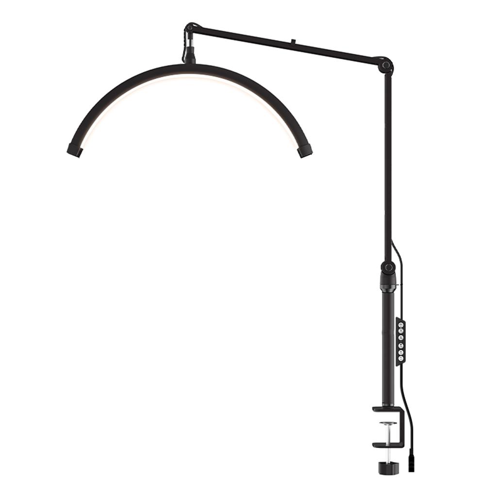 Half-circle Embroidery Curved Half Moon Beauty Salon Eyelash Light Tattoo Nail Eyebrow Lashes