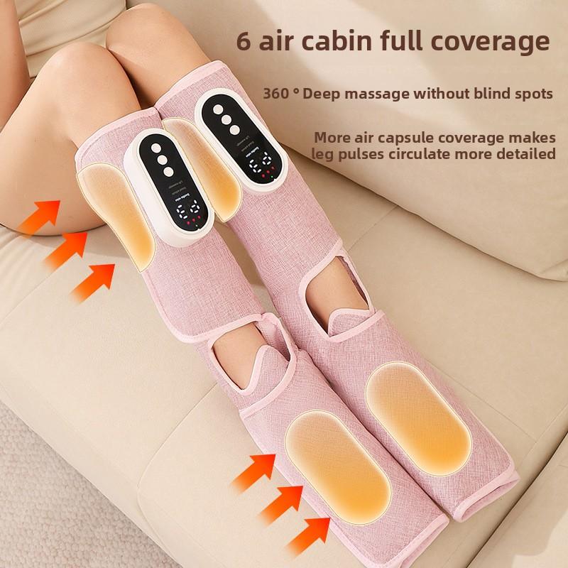 Массажер для икр Автоматический разминающий Бытовой для пожилых Обертывание для ног Интеллектуальный Компрессионный массажер для ног