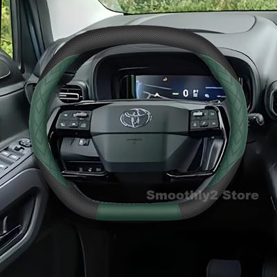 Кожаный чехол на руль автомобиля для нового Proace City 2025 Износостойкий Автомобильные аксессуары для интерьера рулевого колеса 2025
