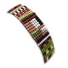 Les Trésors De Lily [L6408] - Этнический браслет "Катманду" зелено-коричневый