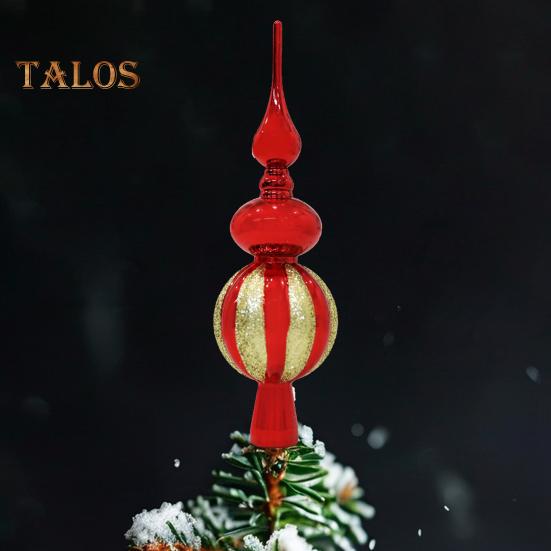 3 шт., верхушка для рождественской елки, простая установка, праздничные украшения для верхушки елки, домашний декор для рождественской елки