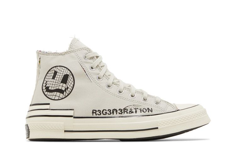 Men's Sneakers Converse Chuck Taylor All Star 70 Hi Hacked Heel Tear Away Light Bone Light Bone/Black