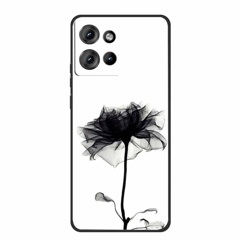 Phone Case For Motorola Moto G86 Power Edge 50 Neo G75 S50 Edge 50 5G Case S 50 Coque Shockproof Black Silicone Soft Back Cover