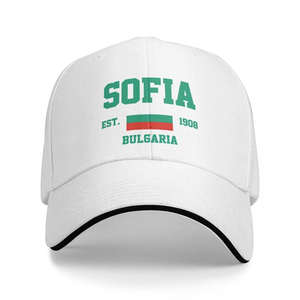 Бейсболка Болгария EST.1908 Sofia Capital Unisex WoUnisex Unisex Хип-хоп Сэндвич-кепки Snapback Кепка для гольфа Рыбалка