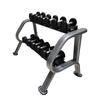 JIERUIT Rubber-Coated Cast Iron Dumbbell Set