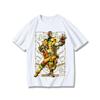 JoJos Bizarre Adventure Animation Derivatives TShirt Jotaro Kujo Star Platinum Kira Yoshikage Printing Mens and Womens Tops