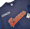 Винтажная футболка Atlanta Braves Мужская Размер L Russell Athletic Coach Made США Новая с биркой