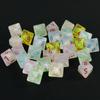 D8 Игровые кости Вечеринки Коллекция костей Эффект звездного света Цветные цифры Фэнтези Ретро Стиль цифр Для D&D RPG Настольные игры Играть Ga Практическое использование
