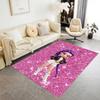 K-pop Fashion Fusion Area Rug Perfect for Foyer Outdoor Balcony Playrooms Antislip Carpet Anime Office Decor Best for Christmas