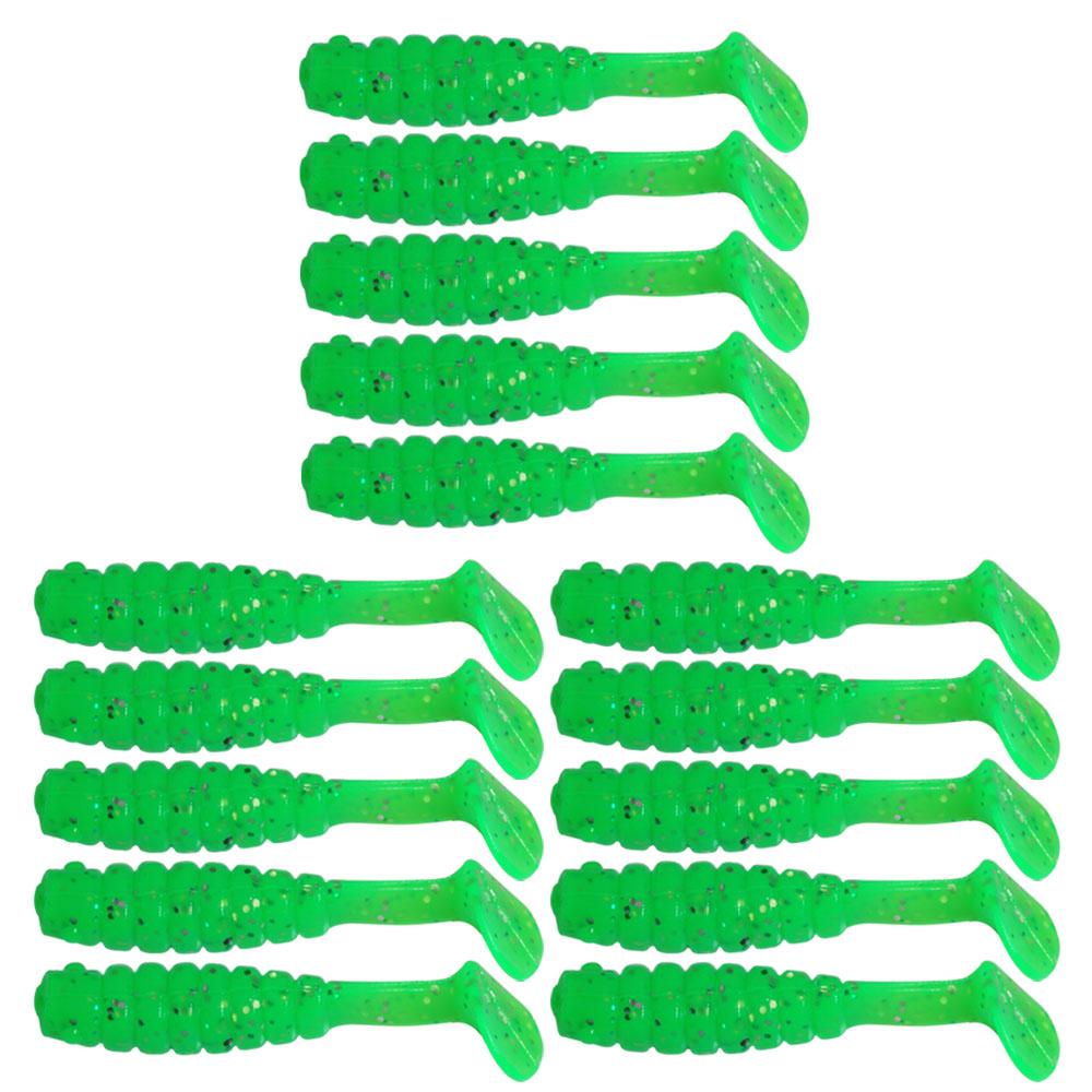 15 шт./мягкие силиконовые приманки, искусственные снасти, приманка 4 см/5 см 1 г, товары для рыбалки, морской рыбалки, ловли камней, свимбейты, воблеры