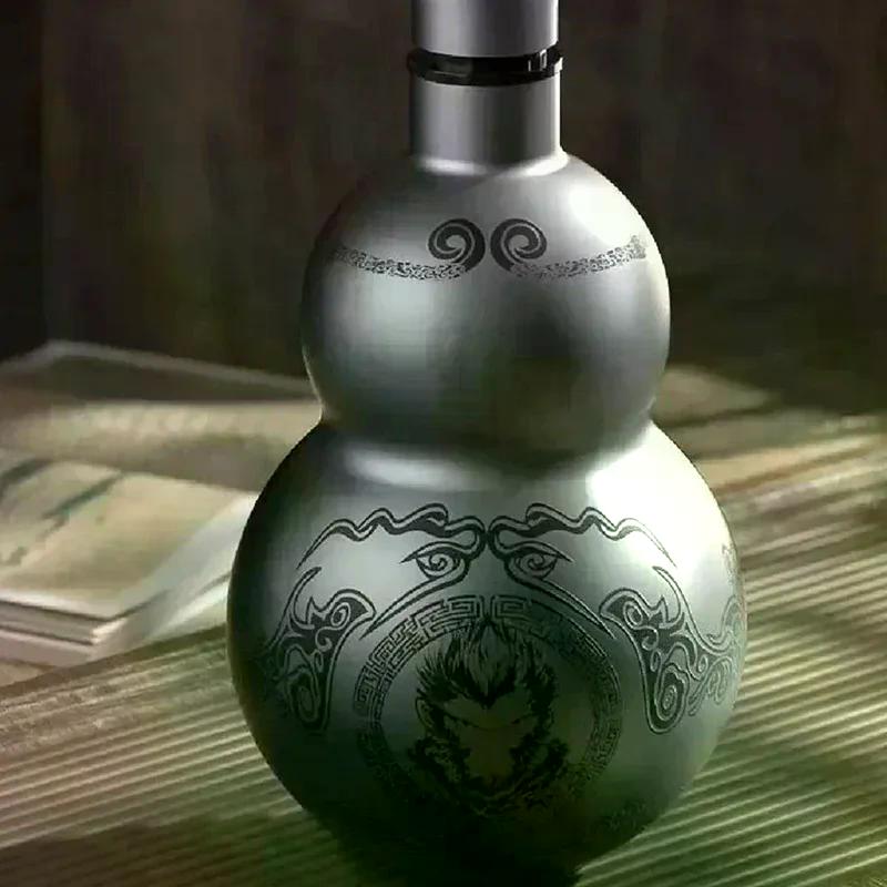 Wukong Theme Gourd Style 500ml Water Bottle Thermal Insulation Cup Game Hobby Cosplay Portable Outdoor Sport Water Bottle