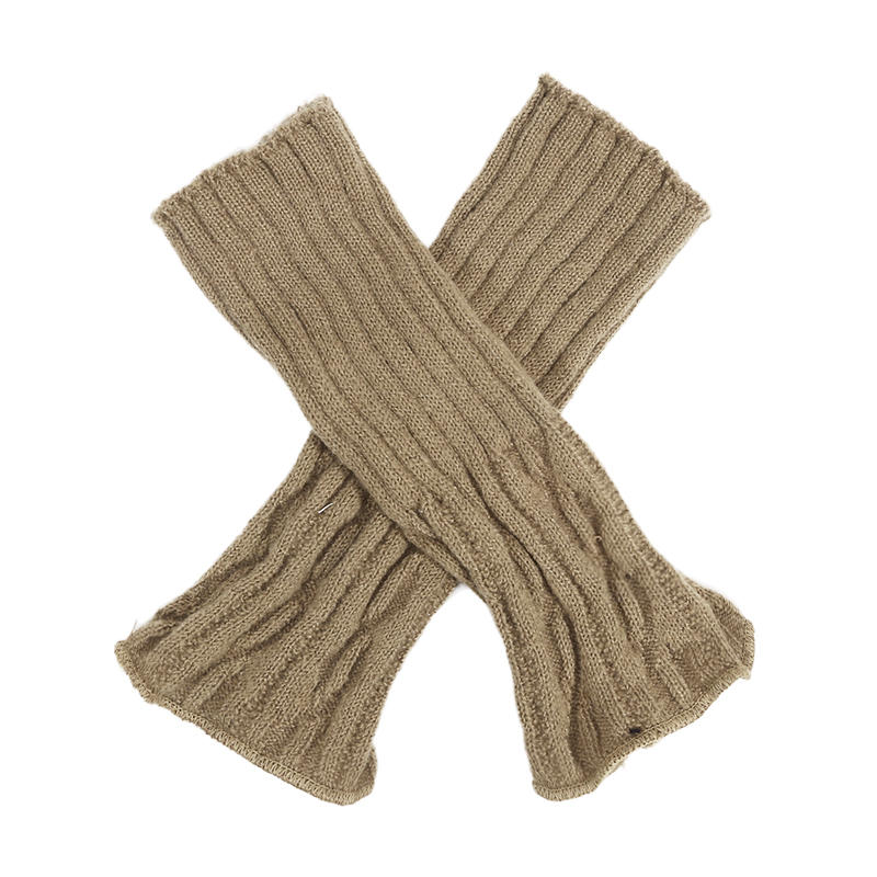 Гетры Женские Зимние Вязаные Толстые Теплые Узор Конопли Крючком Вязаные Y2K Лолита Милые Новые Модные Чулки Носок