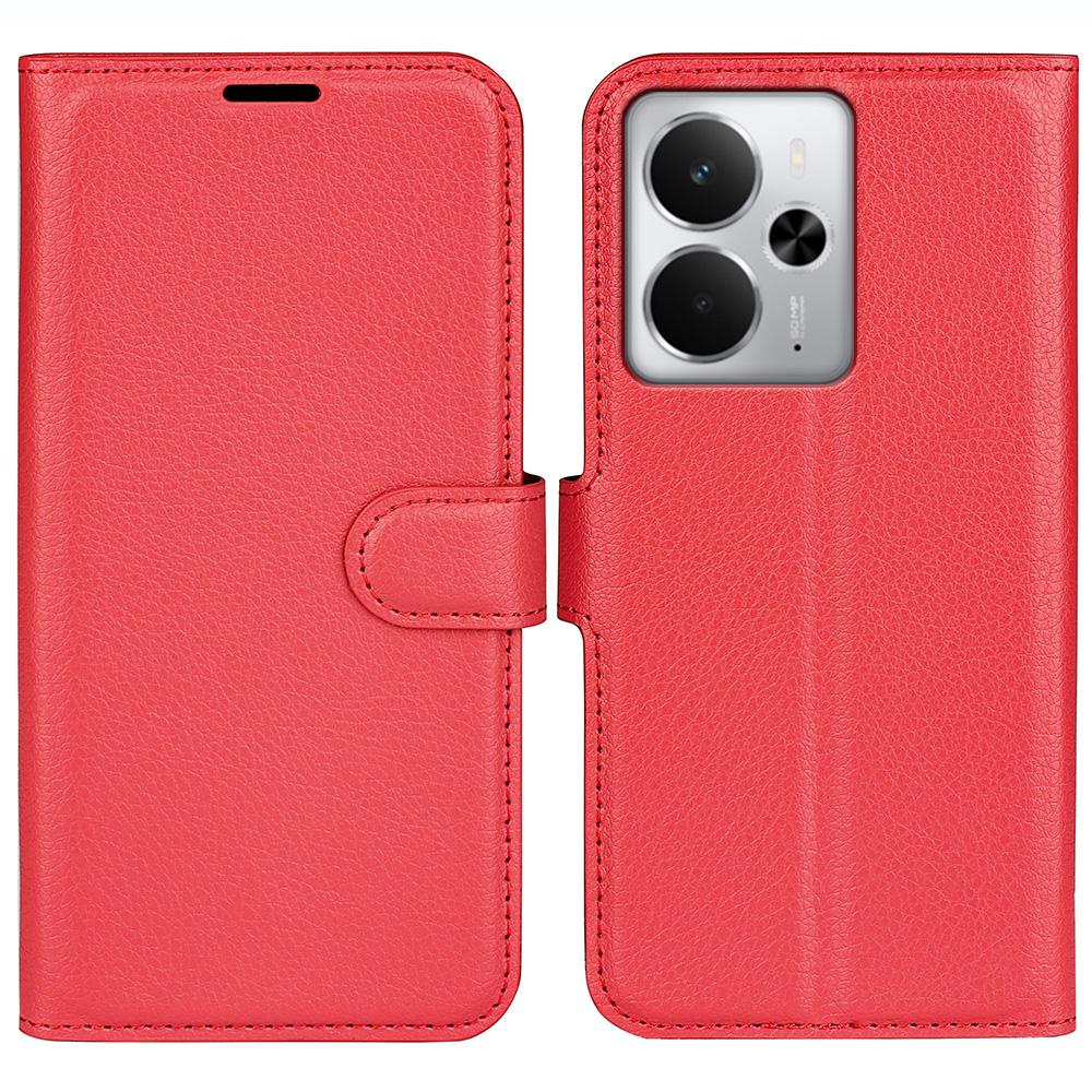 Для Realme 14 5G Чехол Текстура личи Противоударный Кожаный Чехол-кошелек для телефона