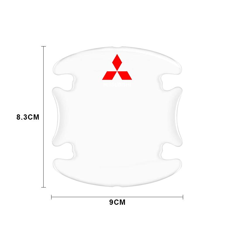 Car Door Transparent Strip Anti-Collision Protection Strip For Mitsubishi Lancer ASX Outlander Pajero Carisma L200 Galant EVO