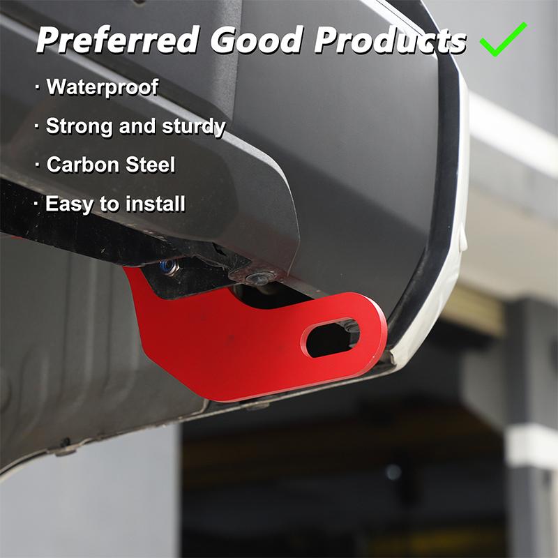 Car Towing Bars Kit Rear Bumper Bar Towing Trailer Hook Rear Frame Side Tow Hook Car Accessory For Toyota Tundra XK70 2022-2026