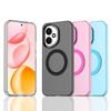 Magnetic Wireless Charging Case For Honor 400 Pro 400 Lite 5G Cover Candy Colors Transparent Back Shell Fundas Coque