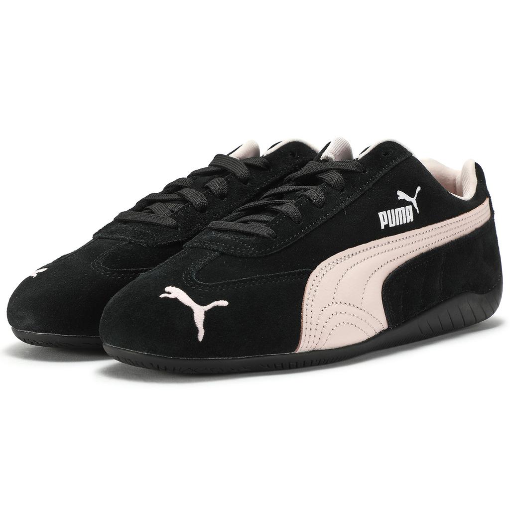 Puma Серия Speedcat Удобная Модная Гоночная Обувь Низкий Верх Повседневная Обувь Унисекс кроссовки Черный Розовый 406329-09