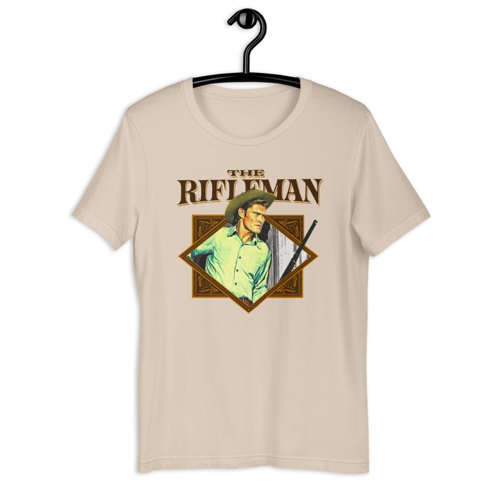 THE RIFLEMAN Western TV Show Short-Sleeve Tee T-Shirt Unisex T-Shirt