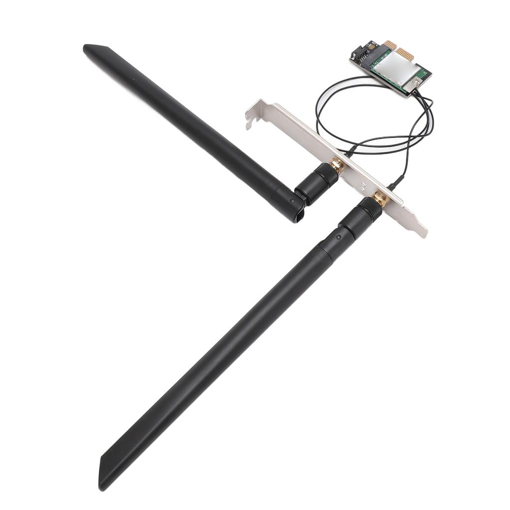 5G Network Card 2.4G 5G 867Mbps Dual Band PCIEx1 Interface BT4.0 Plug and Play PCIe WiFi Adapter