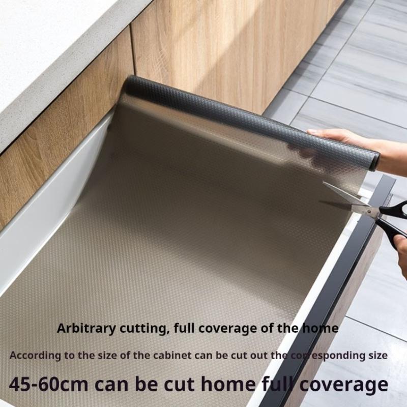 1PC Reusable Drawer Liners Washable Dustproof and Non-slip Placemats Kitchen Cabinet Mats Refrigerator Non-slip Liners Shelf Pap