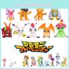 9 шт. Фигурки Digimon Adventure ПВХ Игрушки Рождественские подарки Топперы для торта Коллекционные