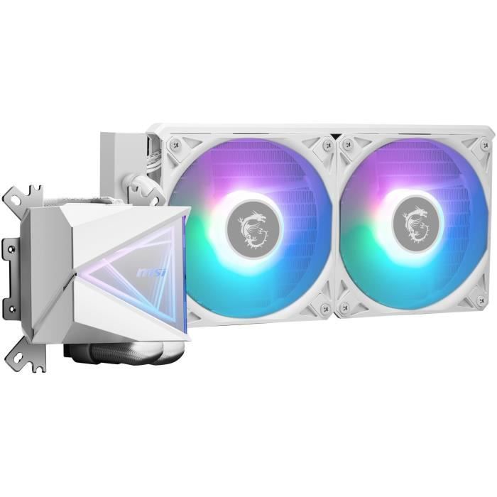 Refroidissement PC - MSI - 306-7ZW7A21-C24 - MAG CORELIQUID I240 WHITE