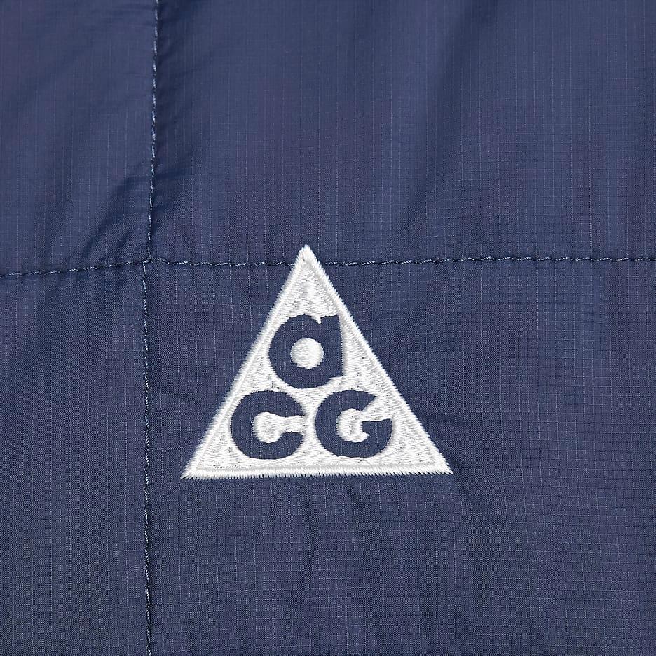 Nike ACG Therma-FIT Rope De Dope Однотонная куртка на молнии с воротником-стойкой Повседневная куртка Женская куртка Грозово-синяя FN1944-437