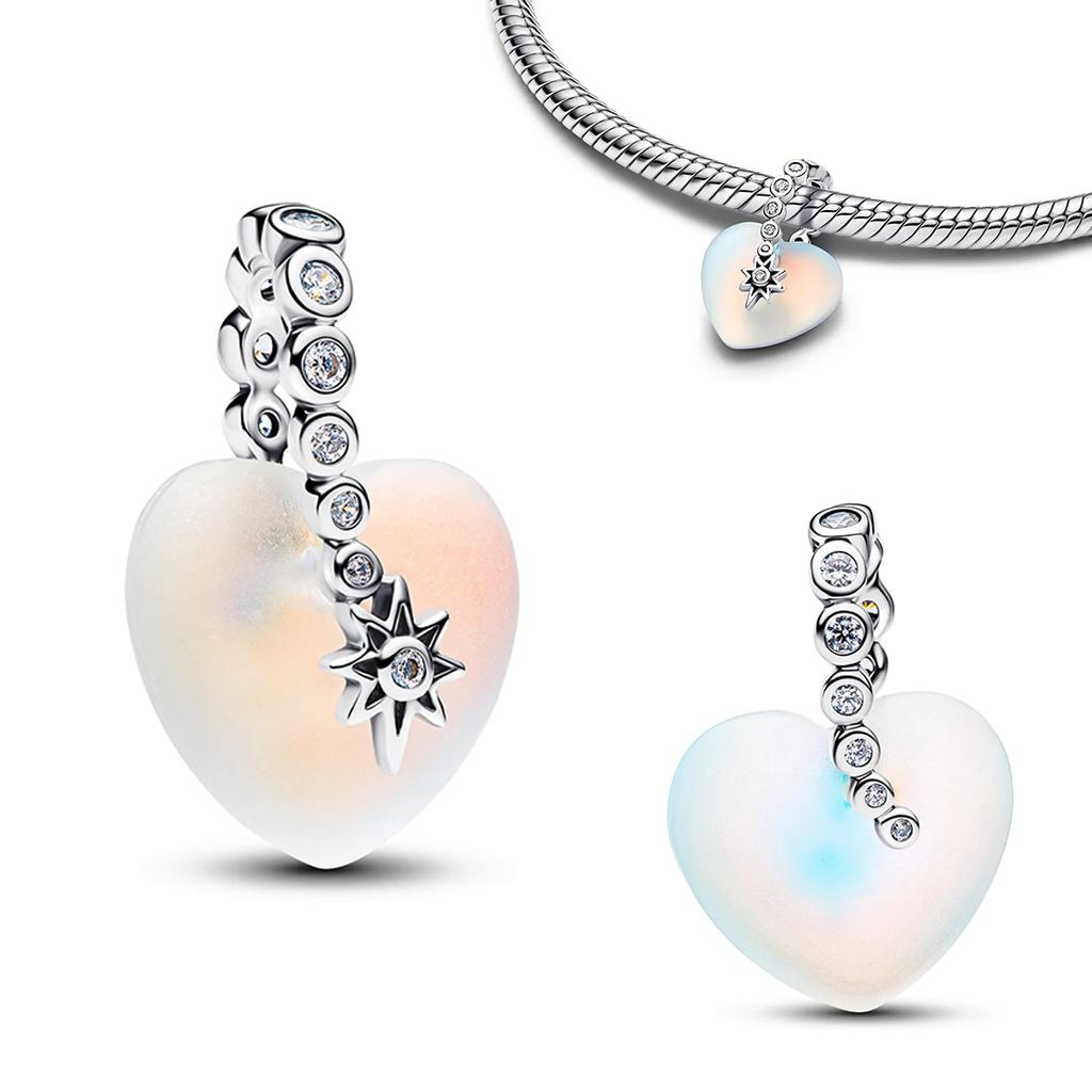 Аутентичные Медные Золотистые Круглые Шармы Лошадь Лев Замок Бусины Браслет Ожерелья Женский Рождество Хэллоуин DIY Подарок