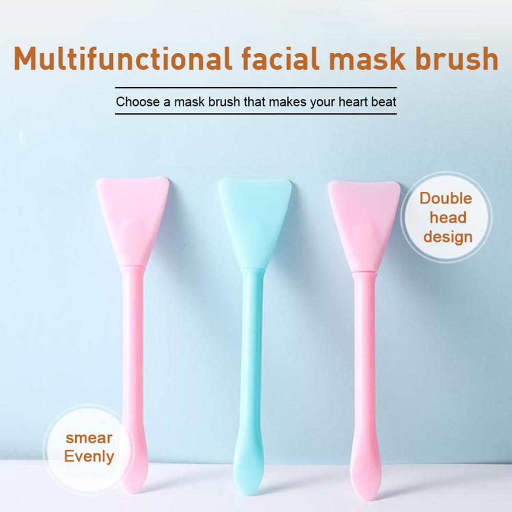 Portable Multifunction Cosmetics Soft Silicone DIY Masks Foundation Tool Mask Brush Makeup Brushes