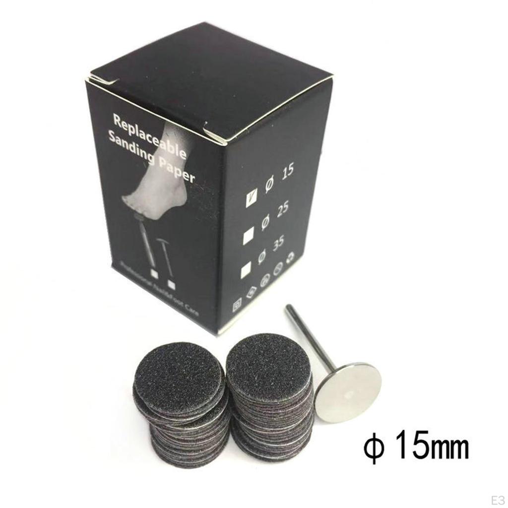 Бумажные сменные диски Самоклеящиеся диски для электрической пилки для ног Инструменты для удаления мозолей