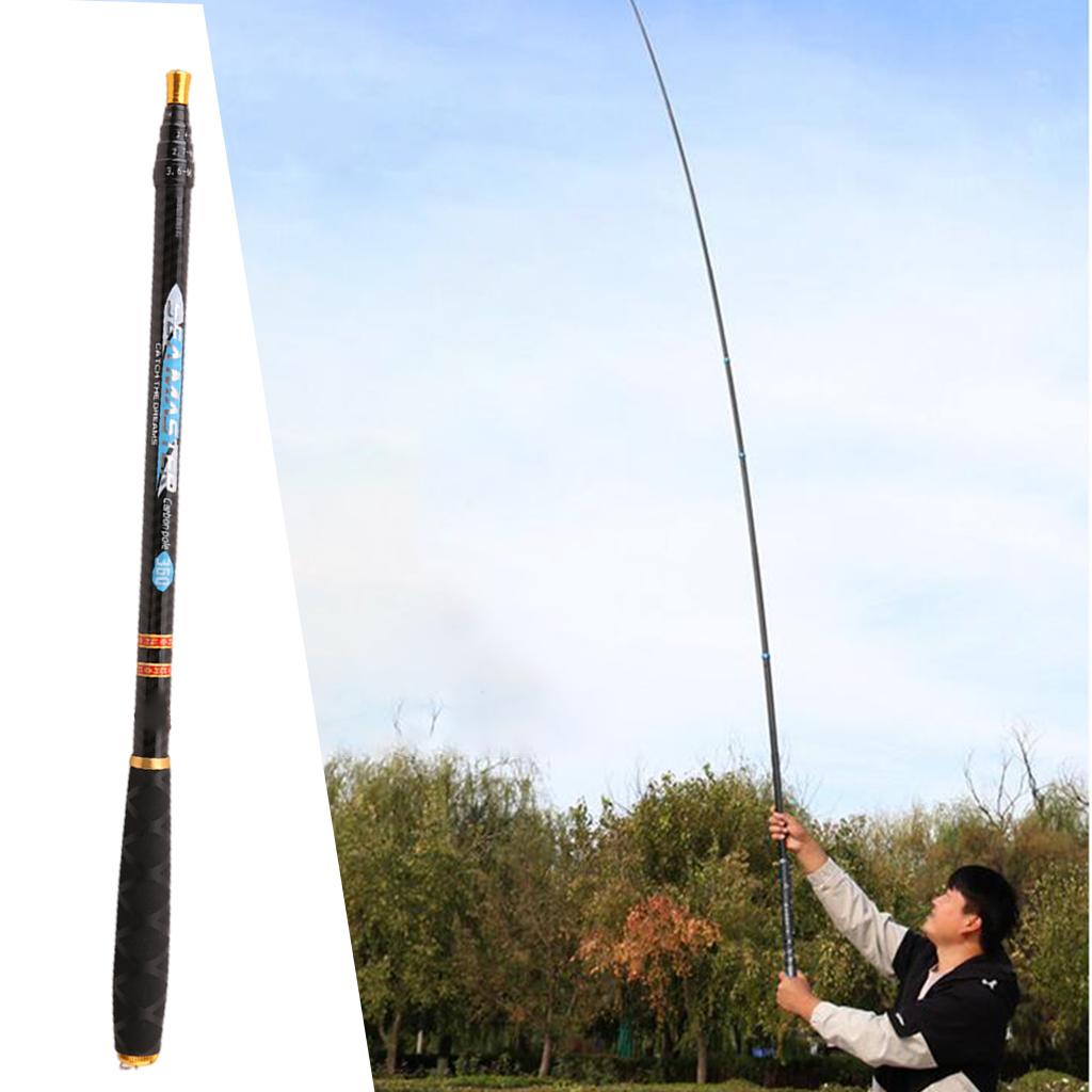 3.6m/4.5m/5.4m/6. Telescopic Fishing Rods Pole