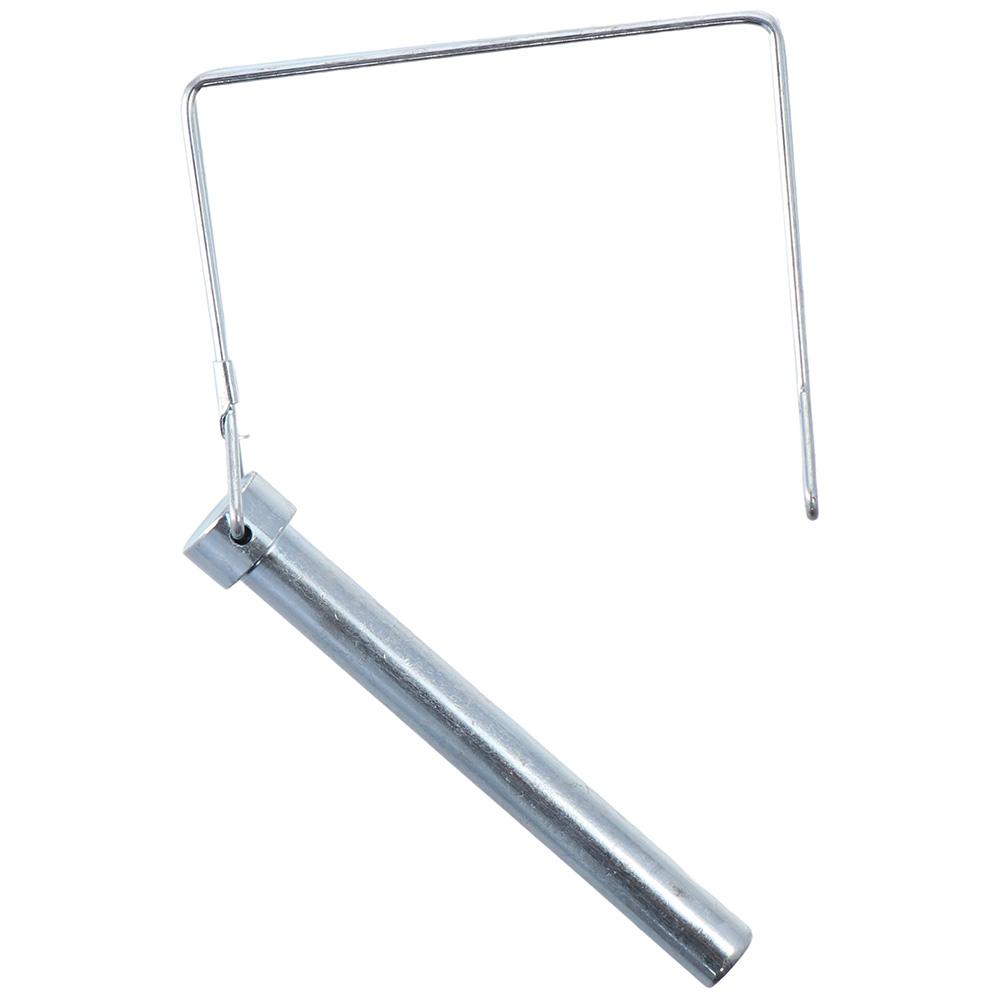 1Pc 12 X 90mm Safety Coupler Pin 1/2" X 3-1/2" Spring Buckle Pin Wire Lock Pin Lawn, Garden